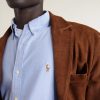 Button-Down Collar Logo-Embroidered Cotton Oxford Shirt - CU