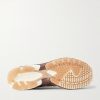 + Wales Bonner Leather-Trimmed Mesh Sneakers - E1