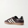 + Wales Bonner Leather-Trimmed Calf Hair Sneakers - BK + Wales Bonner Leather-Trimmed Calf Hair Sneakers - BK