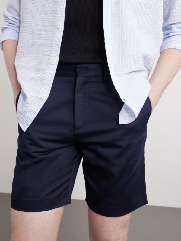 Cotton-Canvas Bermuda Shorts - CU Cotton-Canvas Bermuda Shorts - CU