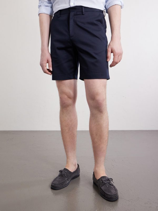 Cotton-Canvas Bermuda Shorts - FR Cotton-Canvas Bermuda Shorts - FR