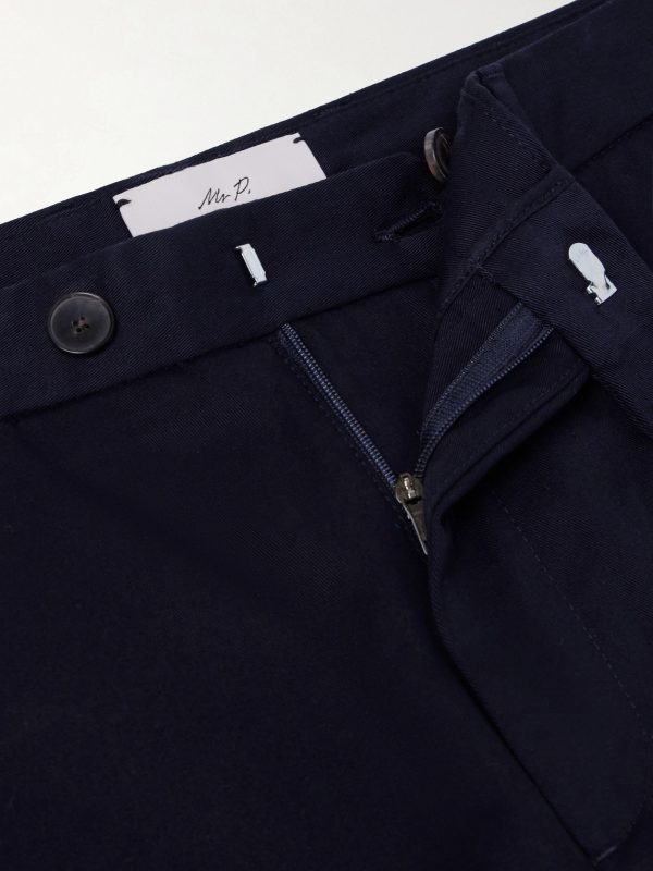 Samuel Straight-Leg Organic Cotton Chinos - E1 Samuel Straight-Leg Organic Cotton Chinos - E1