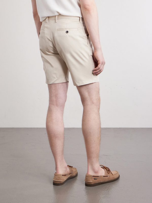 Straight-Leg Cotton-Canvas Bermuda Shorts - BK Straight-Leg Cotton-Canvas Bermuda Shorts - BK