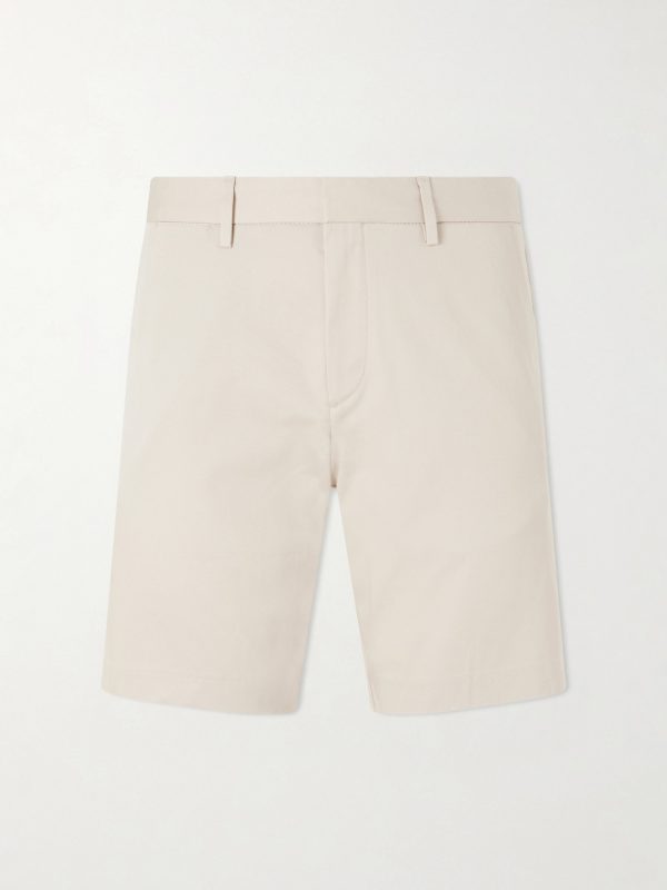 Straight-Leg Cotton-Canvas Bermuda Shorts Straight-Leg Cotton-Canvas Bermuda Shorts