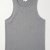Viggo Ribbed Stretch Organic Cotton and TENCEL™ Lyocell-Blend Tank Top