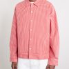 Reed 50057 Checked Organic Cotton-Blend Seersucker Shirt - FR Reed 50057 Checked Organic Cotton-Blend Seersucker Shirt - FR