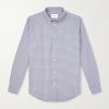 Colby 50024 Button-Down Collar Checked Cotton Shirt Colby 50024 Button-Down Collar Checked Cotton Shirt