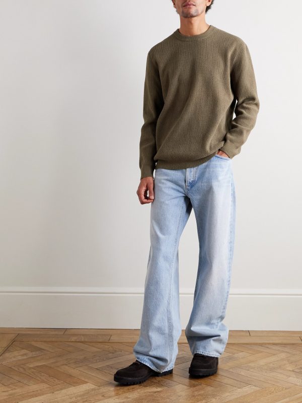 Danny 6429 Ribbed-Knit Sweater - OU Danny 6429 Ribbed-Knit Sweater - OU