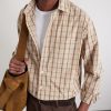 Deon 50035 Checked Organic Cotton-Poplin Shirt - CU Deon 50035 Checked Organic Cotton-Poplin Shirt - CU
