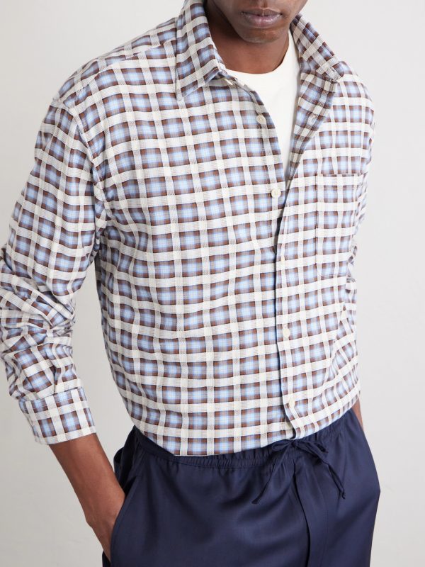 Deon 50037 Checked Organic Cotton Shirt - CU Deon 50037 Checked Organic Cotton Shirt - CU