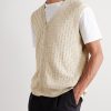 Reece 6600 Pointelle-Knit Organic Cotton Vest - FR
