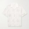 Ben 50049 Camp-Collar Embroidered Organic Cotton-Poplin Shirt Ben 50049 Camp-Collar Embroidered Organic Cotton-Poplin Shirt