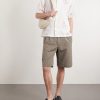 Ben 50049 Camp-Collar Embroidered Organic Cotton-Poplin Shirt - OU Ben 50049 Camp-Collar Embroidered Organic Cotton-Poplin Shirt - OU