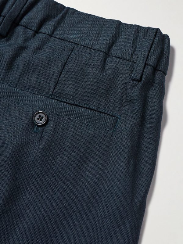 Kay 10037 Straight-Leg Pleated Woven Trousers - CU Kay 10037 Straight-Leg Pleated Woven Trousers - CU