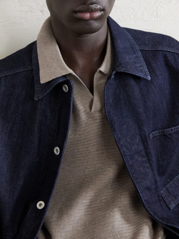 Paul 60019 Ribbed Organic Cotton Polo Shirt - CU Paul 60019 Ribbed Organic Cotton Polo Shirt - CU