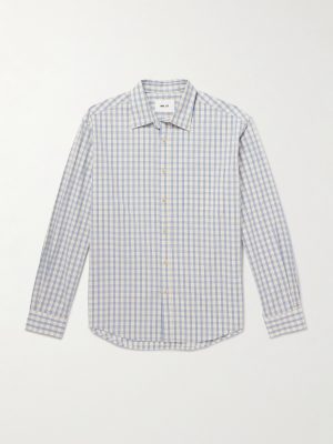 Deon 50035 Checked Organic Cotton-Poplin Shirt