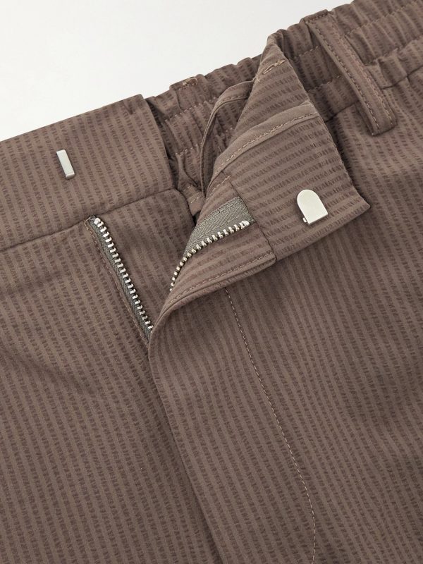 Billie 10038 Straight-Leg Seersucker Drawstring Trousers - E1 Billie 10038 Straight-Leg Seersucker Drawstring Trousers - E1