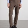 Billie 10038 Straight-Leg Seersucker Drawstring Trousers - FR Billie 10038 Straight-Leg Seersucker Drawstring Trousers - FR
