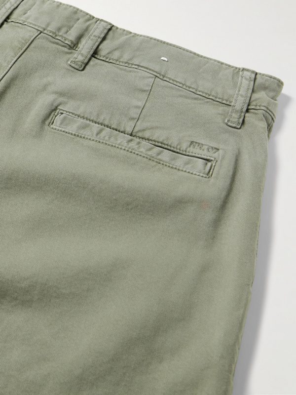 Aden 1923 Straight-Leg Organic Cotton-Blend Twill Shorts - CU Aden 1923 Straight-Leg Organic Cotton-Blend Twill Shorts - CU