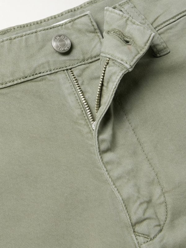 Aden 1923 Straight-Leg Organic Cotton-Blend Twill Shorts - E1 Aden 1923 Straight-Leg Organic Cotton-Blend Twill Shorts - E1