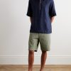 Aden 1923 Straight-Leg Organic Cotton-Blend Twill Shorts - OU Aden 1923 Straight-Leg Organic Cotton-Blend Twill Shorts - OU