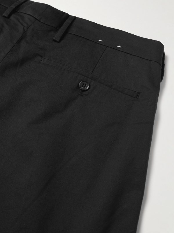 Bill 1804 Straight-Leg Organic Cotton-Blend Trousers - CU Bill 1804 Straight-Leg Organic Cotton-Blend Trousers - CU