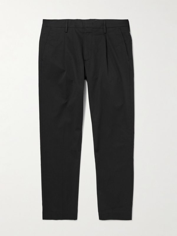 Bill 1804 Straight-Leg Organic Cotton-Blend Trousers Bill 1804 Straight-Leg Organic Cotton-Blend Trousers