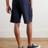Aden 1923 Straight-Leg Organic Cotton-Blend Twill Shorts - BK Aden 1923 Straight-Leg Organic Cotton-Blend Twill Shorts - BK