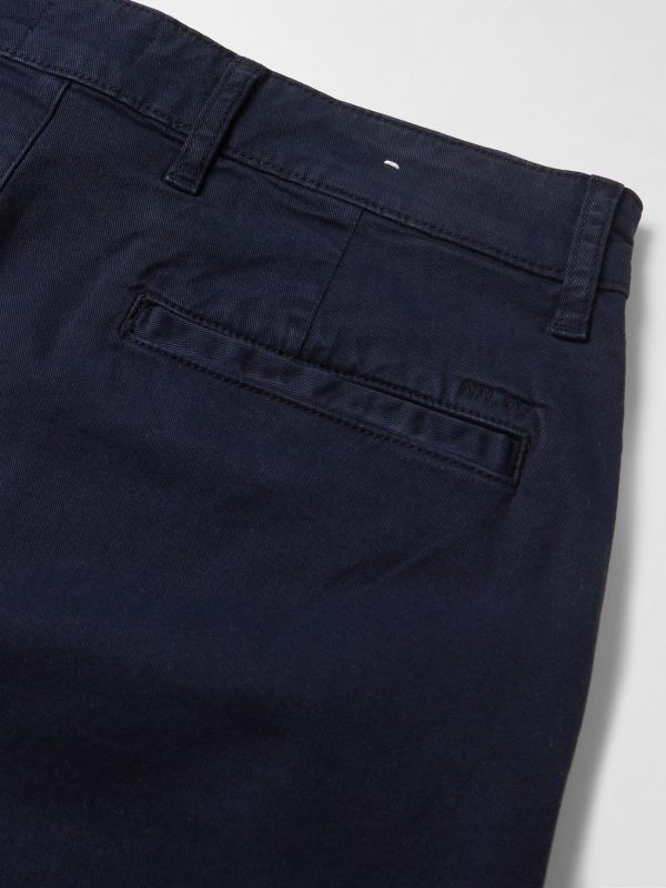 Aden 1923 Straight-Leg Organic Cotton-Blend Twill Shorts - CU Aden 1923 Straight-Leg Organic Cotton-Blend Twill Shorts - CU