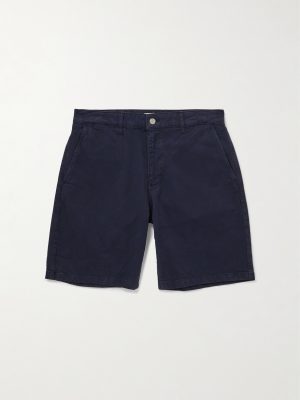 Aden 1923 Straight-Leg Organic Cotton-Blend Twill Shorts Aden 1923 Straight-Leg Organic Cotton-Blend Twill Shorts