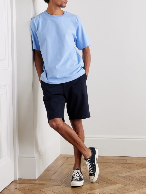 Aden 1923 Straight-Leg Organic Cotton-Blend Twill Shorts - OU Aden 1923 Straight-Leg Organic Cotton-Blend Twill Shorts - OU