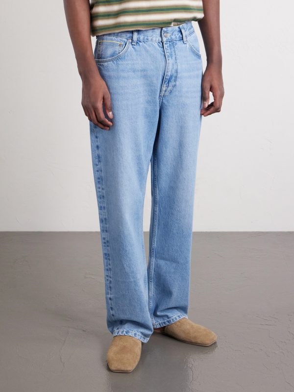 Otis 10031 Straight-Leg Organic and Recycled Selvedge Jeans - FR