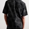 Freddy 50045 Floral-Embroidered Organic Cotton-Blend Shirt - BK
