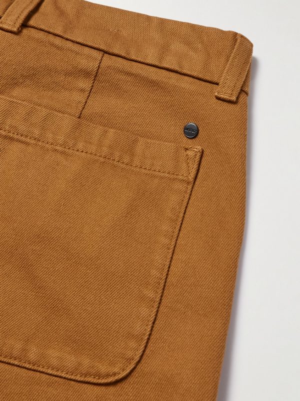 Mylo 1874 Tapered Organic Cotton-Twill Trousers - CU