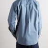 Colby 5910 Button-Down Collar Logo-Embroidered Organic Cotton Shirt - BK