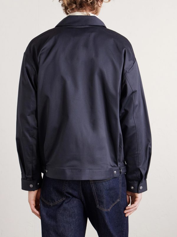 Petrus 1420 Organic Cotton-Blend Jacket - BK Petrus 1420 Organic Cotton-Blend Jacket - BK