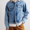 Roy 1882 Corduroy-Trimmed Organic Denim Jacket - FR Roy 1882 Corduroy-Trimmed Organic Denim Jacket - FR