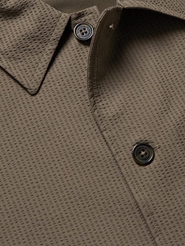 Blaze 10038 Striped Seersucker Overshirt - CU Blaze 10038 Striped Seersucker Overshirt - CU