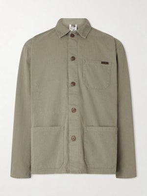 Buddy Herringbone Organic Cotton-Twill Chore Jacket Buddy Herringbone Organic Cotton-Twill Chore Jacket