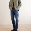Buddy Herringbone Organic Cotton-Twill Chore Jacket - OU Buddy Herringbone Organic Cotton-Twill Chore Jacket - OU