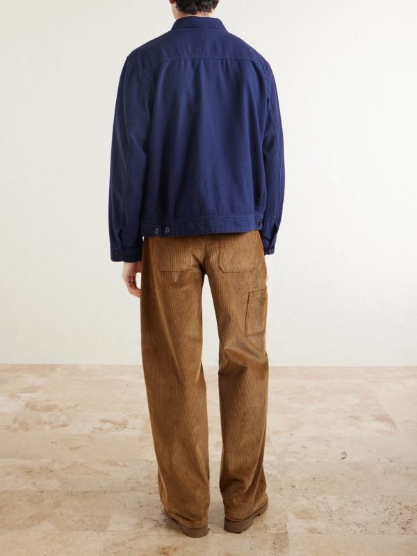 Blake Logo-Embroidered Cotton Jacket - BK Blake Logo-Embroidered Cotton Jacket - BK