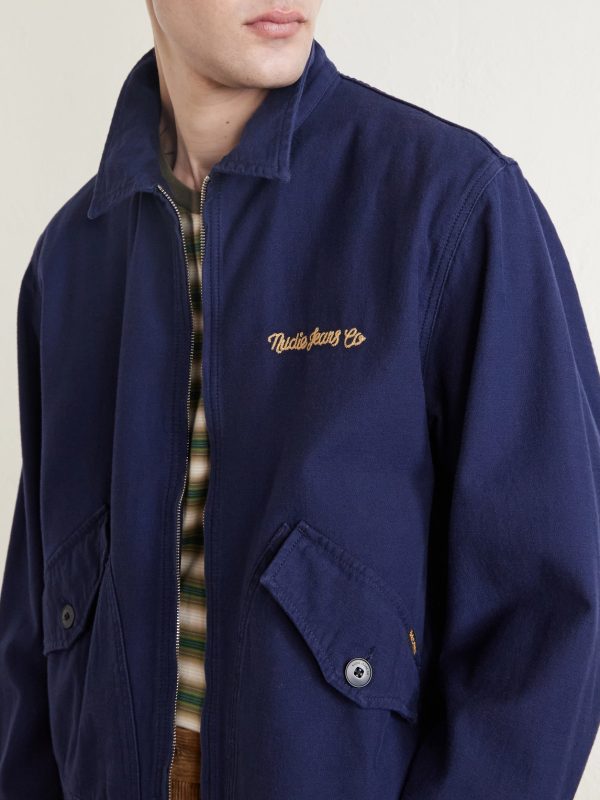 Blake Logo-Embroidered Cotton Jacket - CU Blake Logo-Embroidered Cotton Jacket - CU