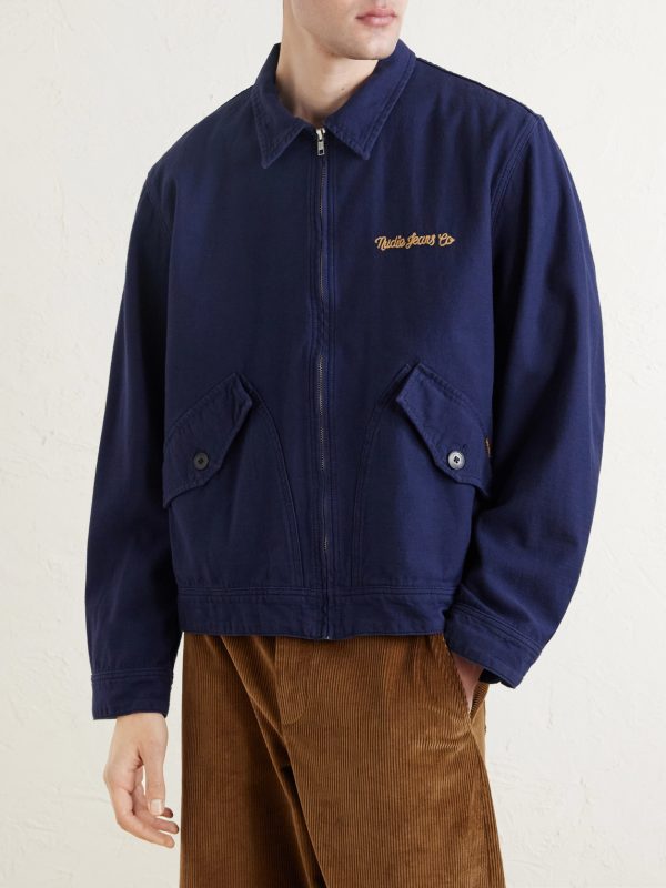 Blake Logo-Embroidered Cotton Jacket - FR Blake Logo-Embroidered Cotton Jacket - FR