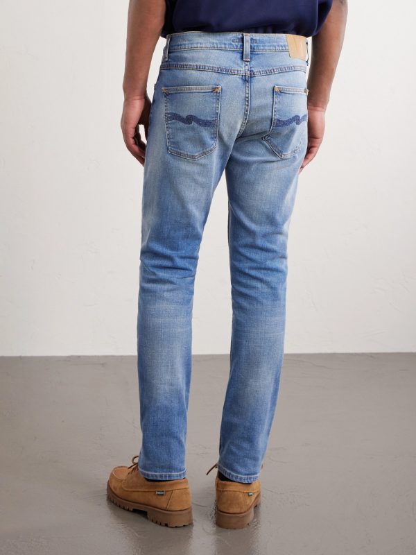 Lean Dean Slim-Fit Tapered Organic Stretch-Denim Jeans - BK