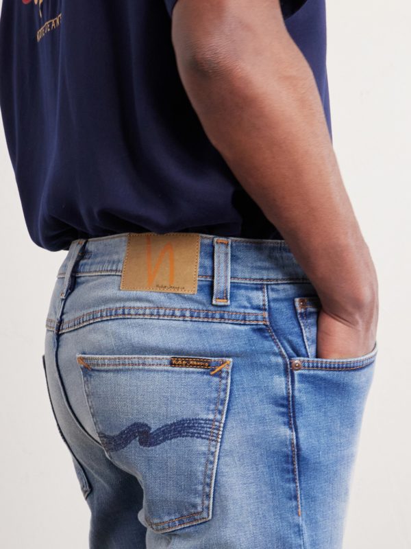 Lean Dean Slim-Fit Tapered Organic Stretch-Denim Jeans - CU