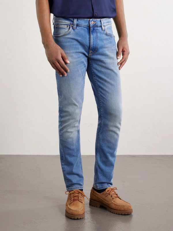 Lean Dean Slim-Fit Tapered Organic Stretch-Denim Jeans - FR