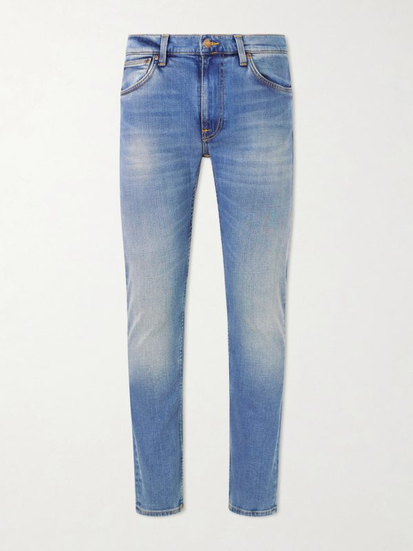 Lean Dean Slim-Fit Tapered Organic Stretch-Denim Jeans