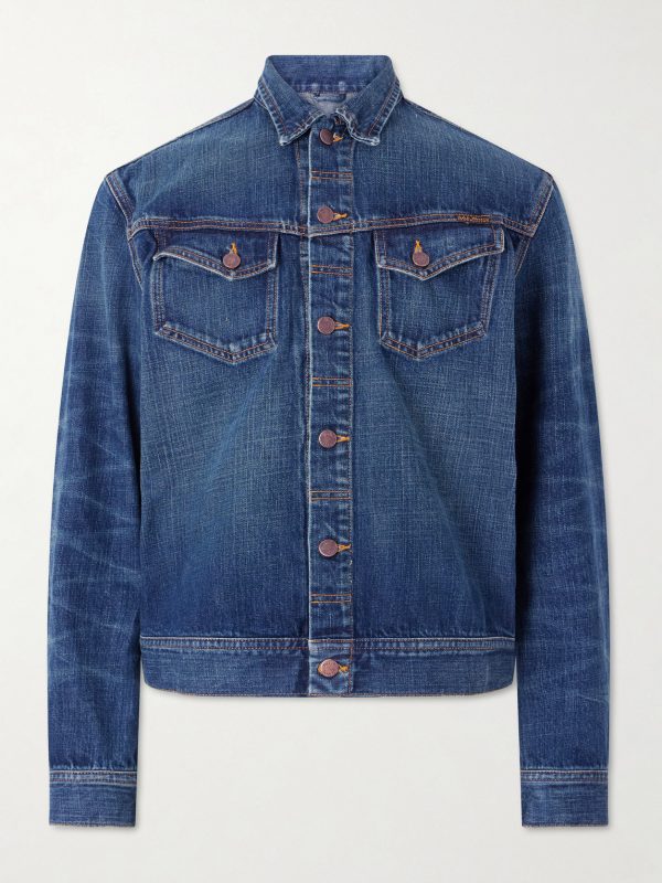 Conny Embroidered Organic Denim Jacket