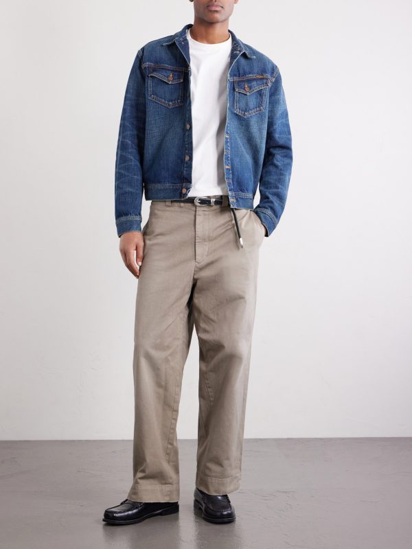 Conny Embroidered Organic Denim Jacket - OU