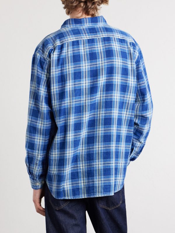 Julian Checked Organic Cotton Shirt - BK Julian Checked Organic Cotton Shirt - BK